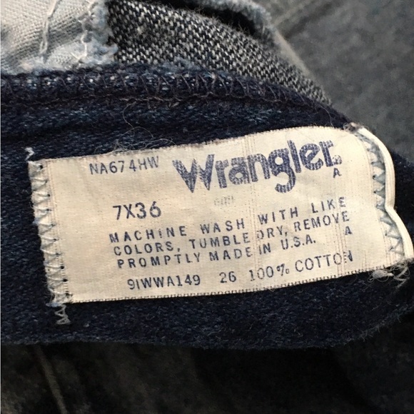 Vintage Wrangler High Waist Stone Washed Jeans - Picture 5 of 5